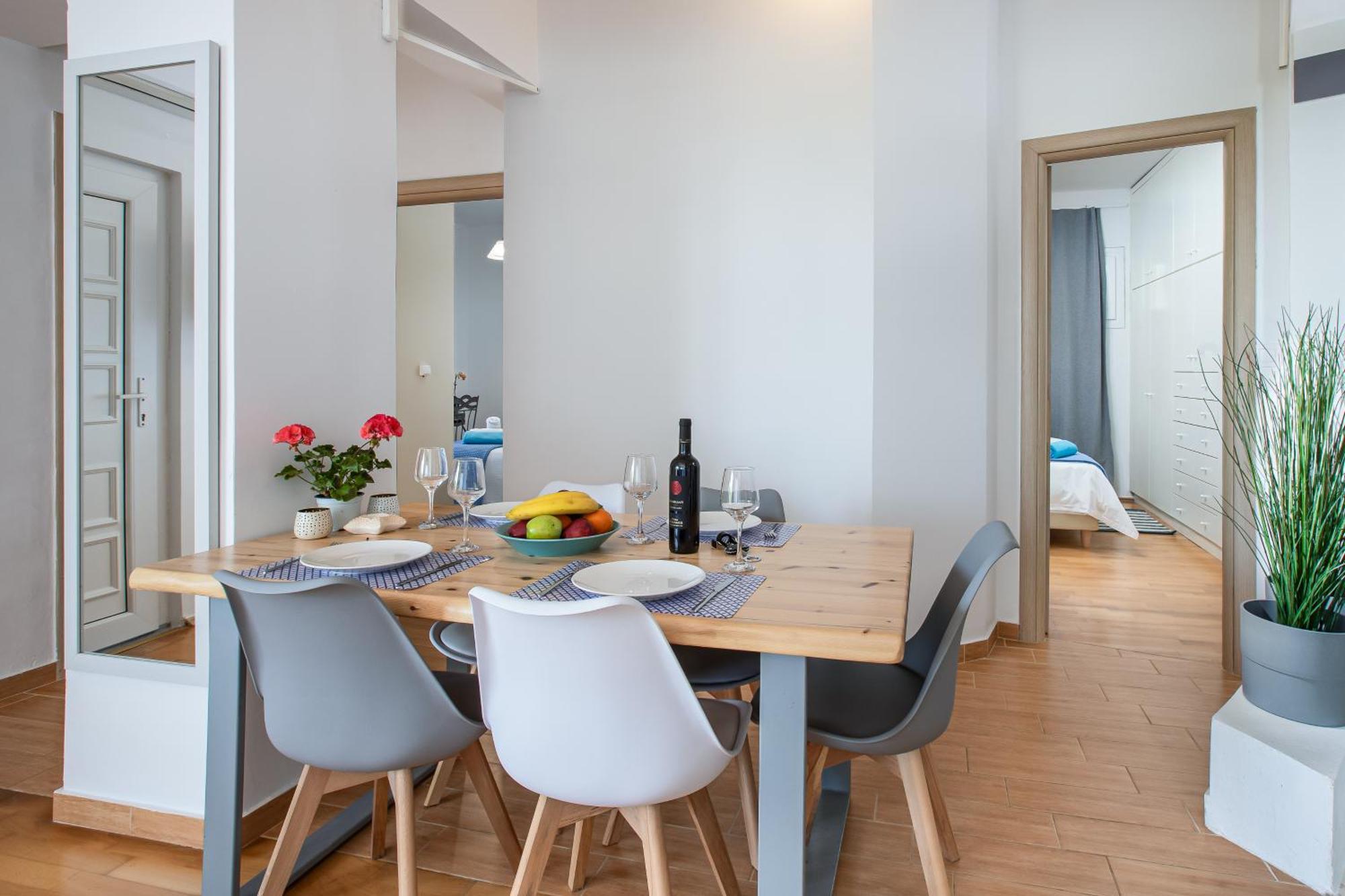 Dimitra Apartment With Private Pool And Sea View -The Ground Floor Of A Two Storey Building Daratsos Exterior foto